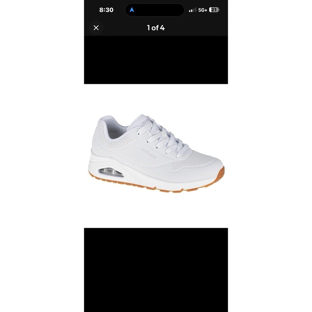 Shoes Universal women Skechers Unostand ON Air 73690WHT White Size 7.5